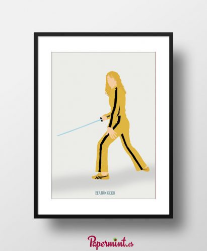 Beatrix Kiddo poster.PApermint
