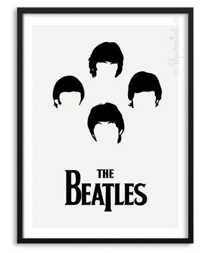 Póster The Beatles en 1964