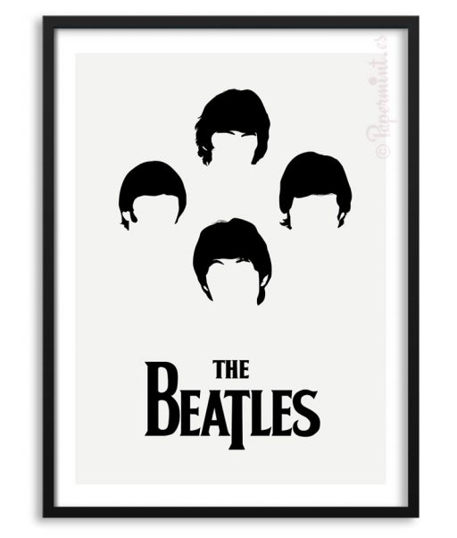 Póster The Beatles en 1964