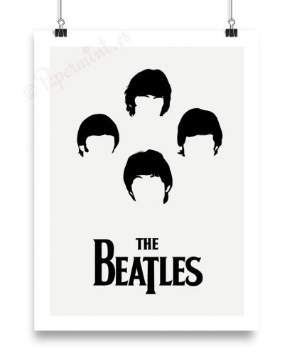Lámina de Los Beatles