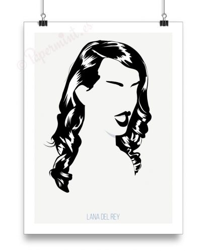 Lámina de Lana del Rey