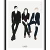 Póster de la banda Placebo por Papermint