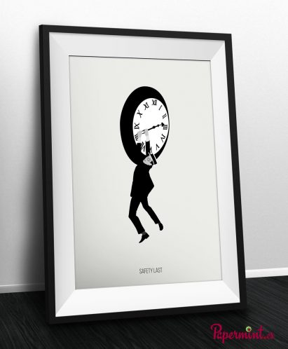 Harold LLoyd Póster. Papermint