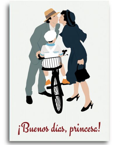 Poster la vida es bella- buenos días princesa