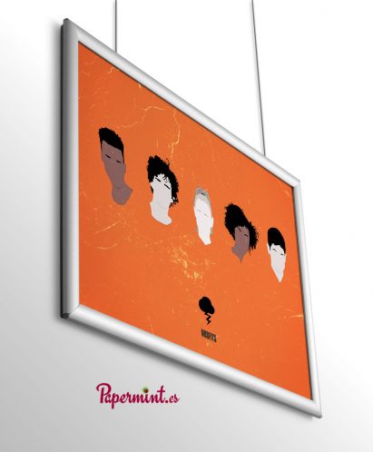 Lamina enmarcada MISFITS. En Papermint