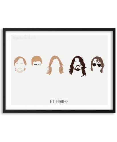 Póster de Foo Fighters por Papermint