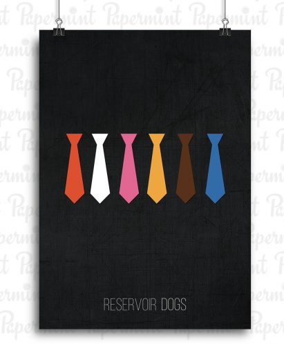 Reservoir Dogs. Poster. Papermint