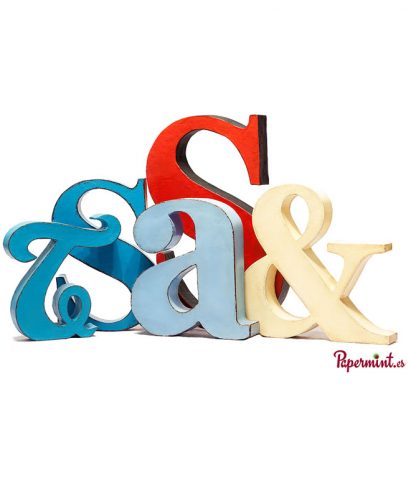 Letras decorativas
