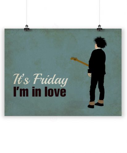 Lámina con ilustración de Robert Smith