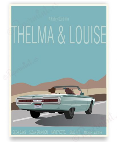 Cartel personalizado película Thelma Louise