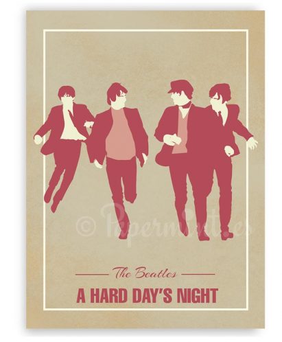 póster de película de Beatles