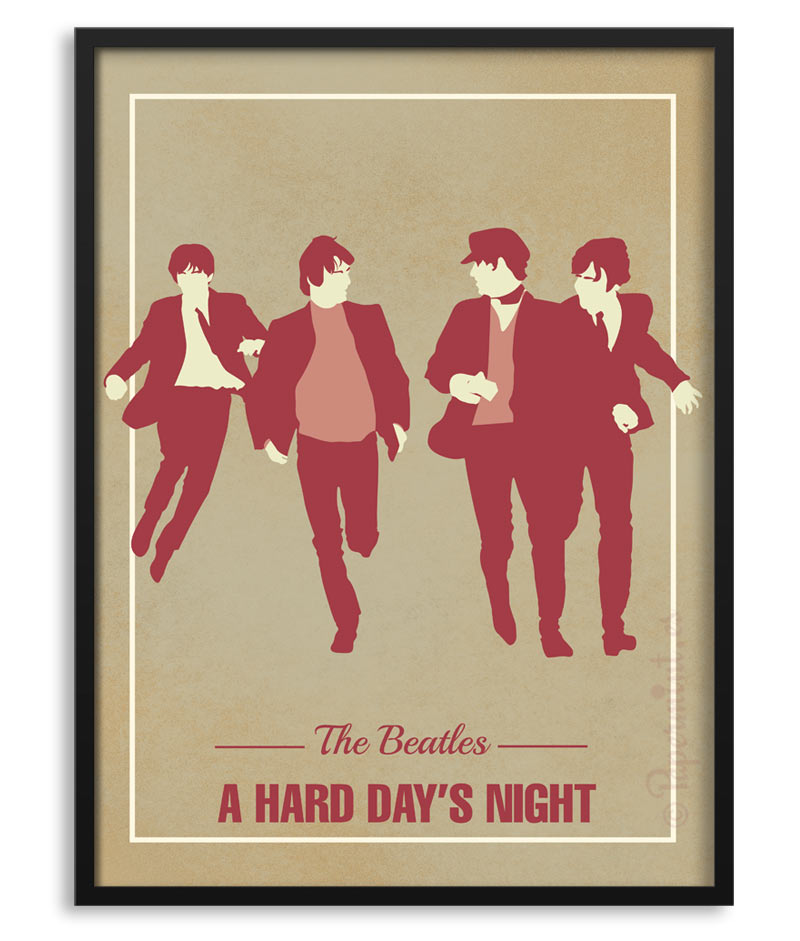 Póster personalizado The Beatles Abbey Road- Papermint