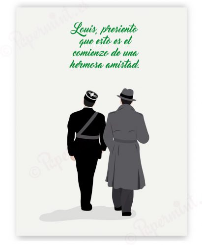 Póster Rick final Casablanca