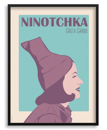 Póster de Greta Garbo en Ninotchka