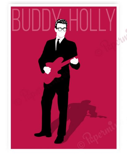 Póster de Buddy Holly