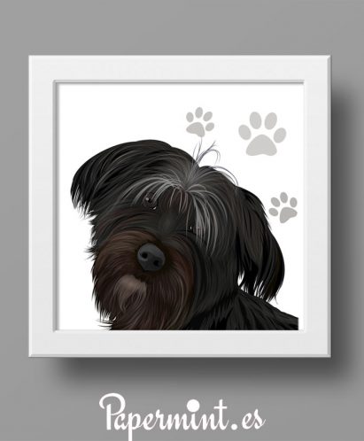 Perro dibujo personalizado