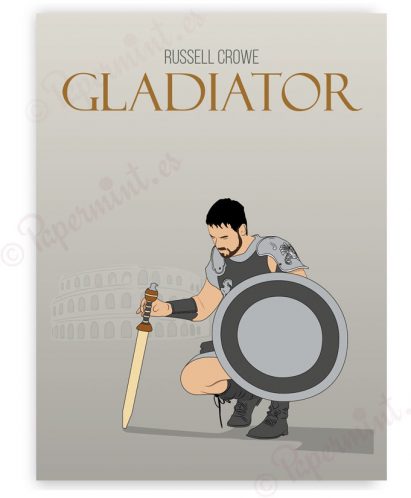 Póster personalizado de Gladiator