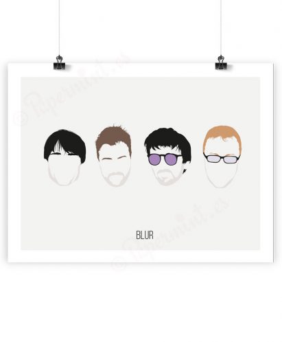 Póster personalizado de Blur