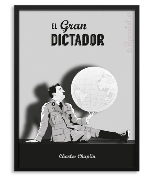 Póster de "El gran dictador"