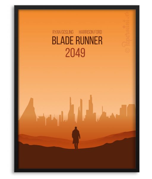 Póster de Blade Runner 2049 por Papermint