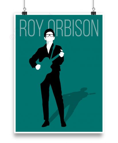 Lámina de Roy Orbison personalizada.