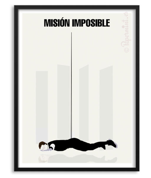 Póster de la película "Misión Imposible"