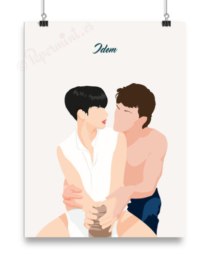 Lámina ilustrada de 