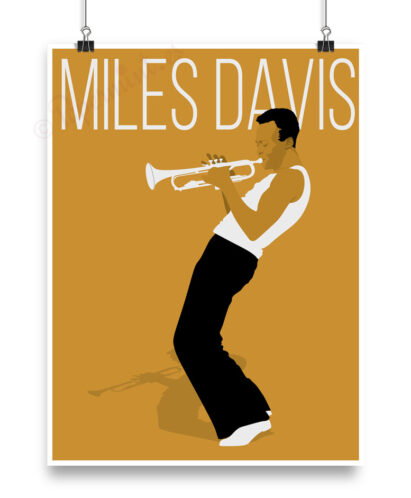 Lámina de Miles Davis