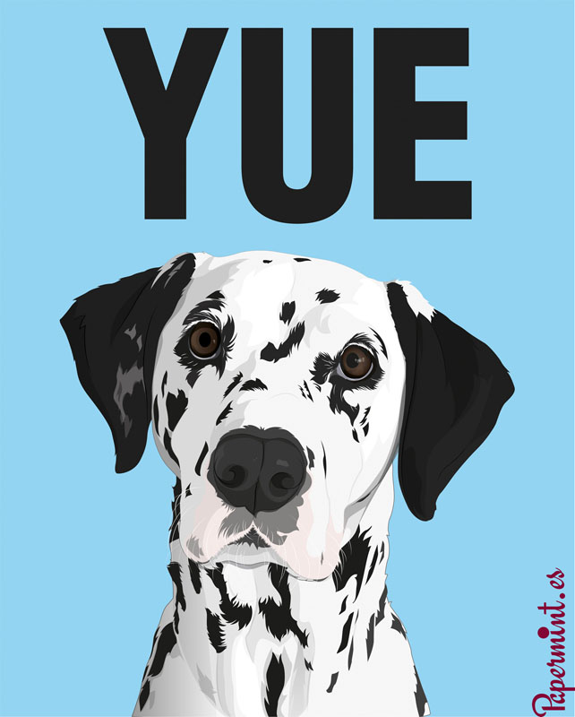 Retrato dámata con nombre