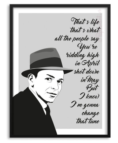 Retrato Frank Sinatra