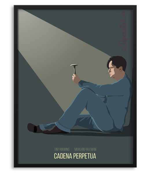 póster de la película "Cadena perpetua"