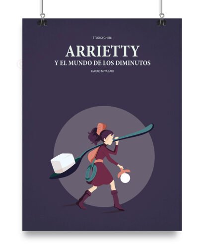Lámina del anime Arriety