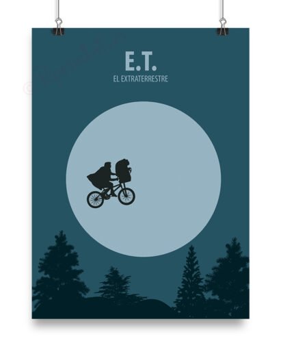 Lámina personalizada de E.T. extraterrestre