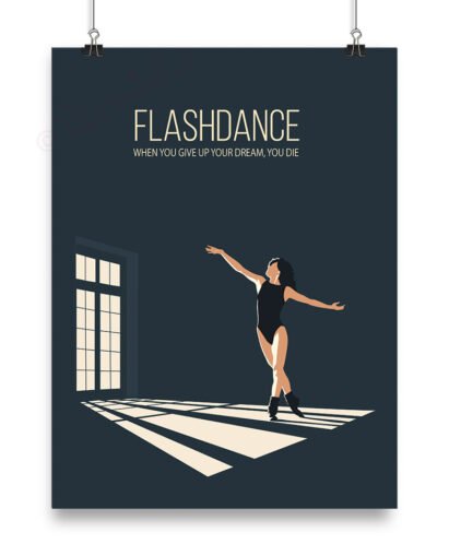 Lámina de la película Flashdance
