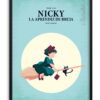 Póster del anime "Nicky, la aprendiz de bruja"