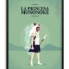 Póster "La princesa Mononoke"