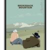 Póster de "Brokeback Mountain"