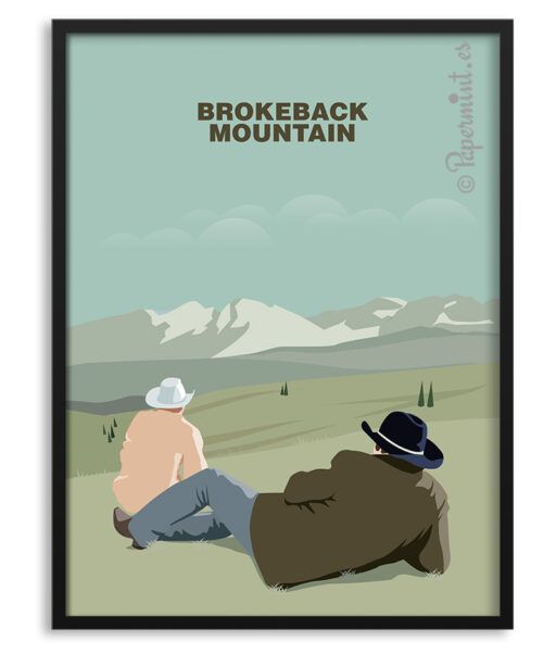 Póster de "Brokeback Mountain"