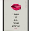 Póster con frase de "True Blood"