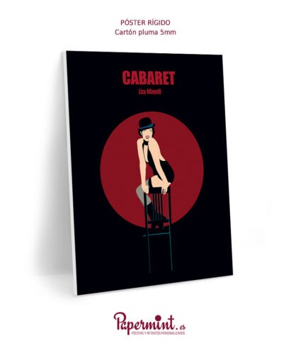 Póster rígido de la película Cabaret