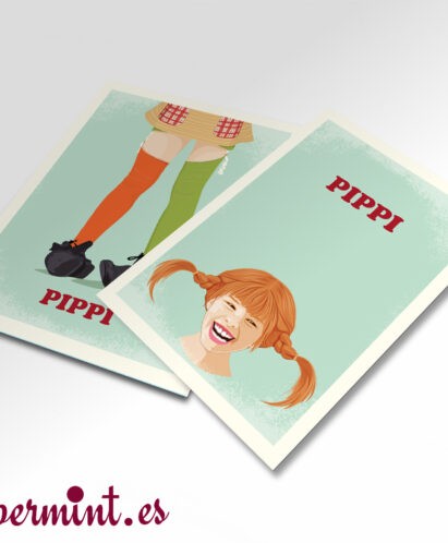 Pósters variados de Pippi Calzaslargas