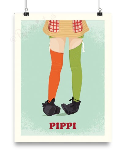 Lámina personalizada de Pippi.