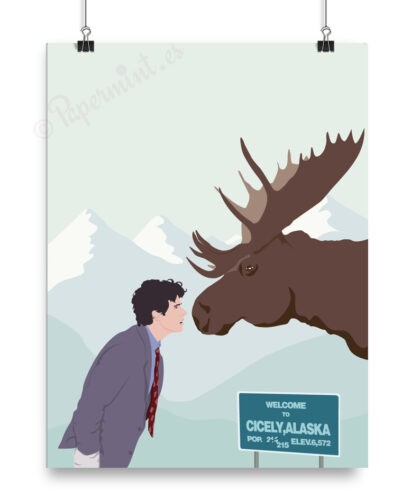 Lámina ilustrada de 