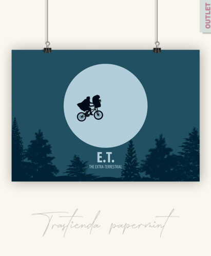 Lámina 21x30 de la película ET