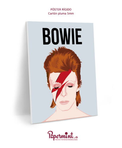 Póster rígido de David Bowie