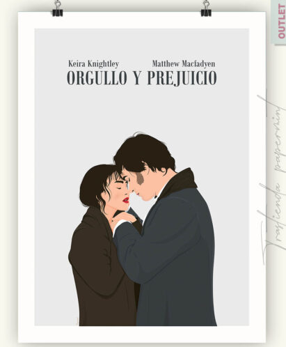 Póster de la película "Orgullo y Prejuicio"