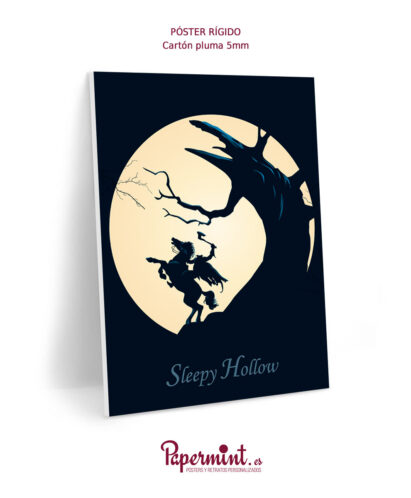 Póster rígido ilustrado de 