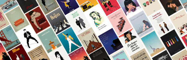 Mosaico de pósters personalizados