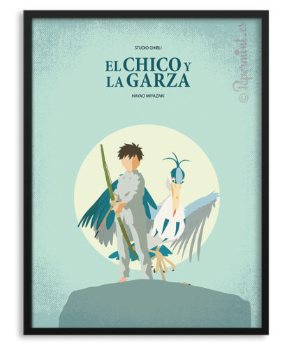 Cuadro de "El chico y la garza"