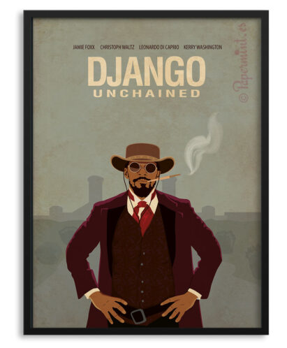 Cuadro de la película "Django"